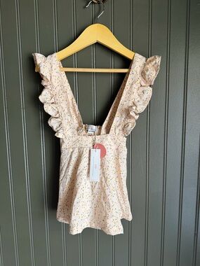 NWT - skirt with suspenders